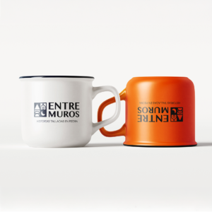 taza oficial entre muros – historias talladas en piedra